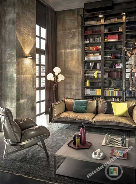 ghế sofa da Sofa da thật